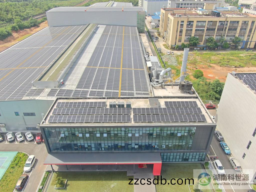 廠房屋(wu)頂光伏髮電3
